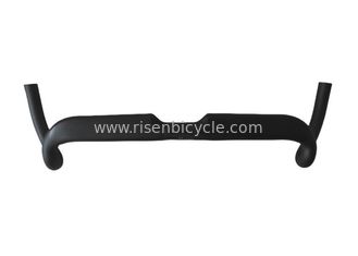 China Lightweight Carbon Gravel Handlebar Aero Road Racing Bar Clamp Diameter 31.8mm supplier