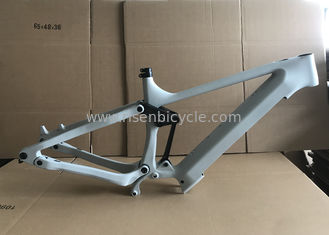 China 29er Shimano Carbon Full Suspension E-bike Frame Lightweight EP8 Electric Mountain Bike supplier