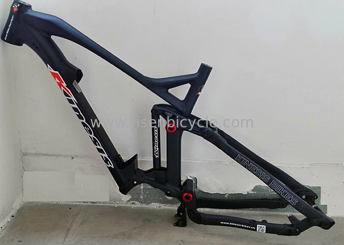 27.5 Plus Boost Full Suspension Electric Mountain Bike Frame fits Bosch