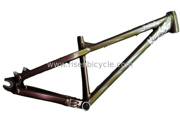 26er Aluminum BMX Dirt Jump Bike Frame Strengthened 100120mm Travel