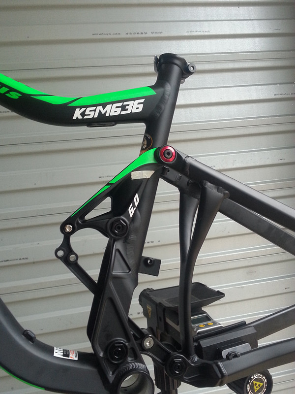 KINESIS KSM636 6" full suspension alluminum frame all mountain bike 26
