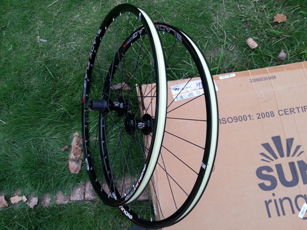 SunRingle Blackflag comp mountain bike tubeless wheel set mtb bicycle wheels wheelset 3