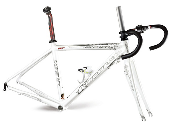Superlight Aluminum Bike Frame Lady Aero Road Bike Frame+Fork set KR210L Women 1.4kg 2