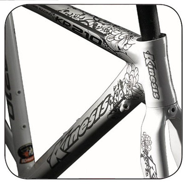 Superlight Aluminum Bike Frame Lady Aero Road Bike Frame+Fork set KR210L Women 1.4kg 3