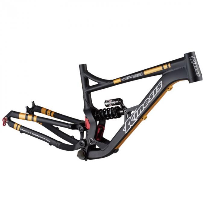 sandblast aluminum bike frame