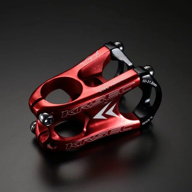 Bicycle Alloy Stem of CNC Encarved DH/FR/XC mountain bike Handlebar Steerer Diameter 31.8 Extension 40/50 mm 1