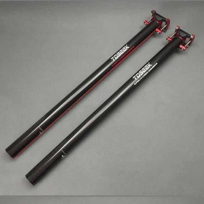 Zero Offset Carbon Fiber Seatpost of Folding Bike 33.9/580 or 34.9