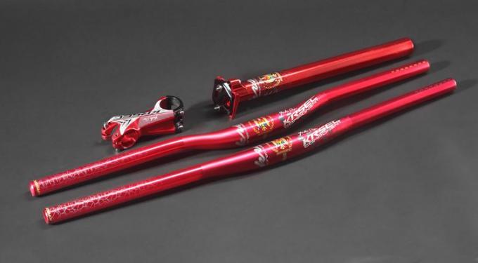 red mountain bike bars