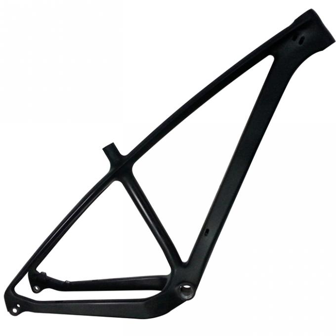 27.5 Plus Carbon Mtb Frame 12mm Through axle Disc Brake Inner Cabling 1160 Grams for Mountain Bike/Bicycle 0