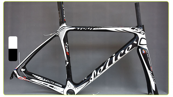 700C Carbon Fiber Road Aero Frame+Fork+Seatpost STOUT CR-2 900 Grams BB compatible with different Type 2