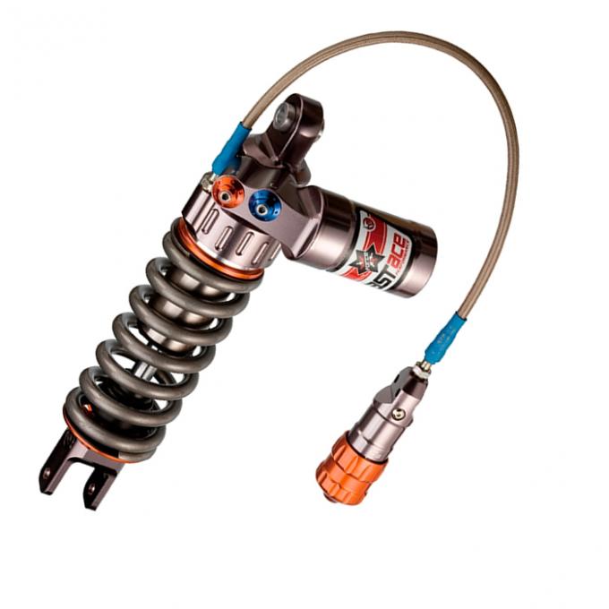 Heavy Motorcycle Rear Spring Shock Absorber BTA57RVP with Remote Adjustment Rebound/High/Low Speed Compression Damper 1