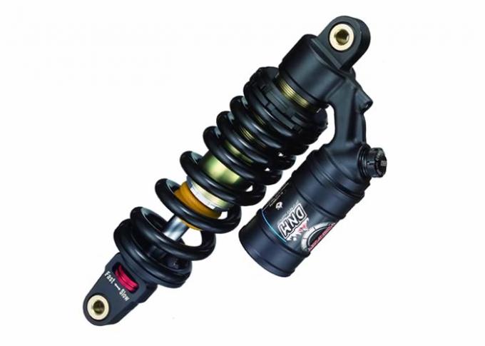 Motorcycle Hydraulic Coil Spring Suspension Shock DNM with Piggyback Rebound/Compression Damper Adjustment 260-465mm 0