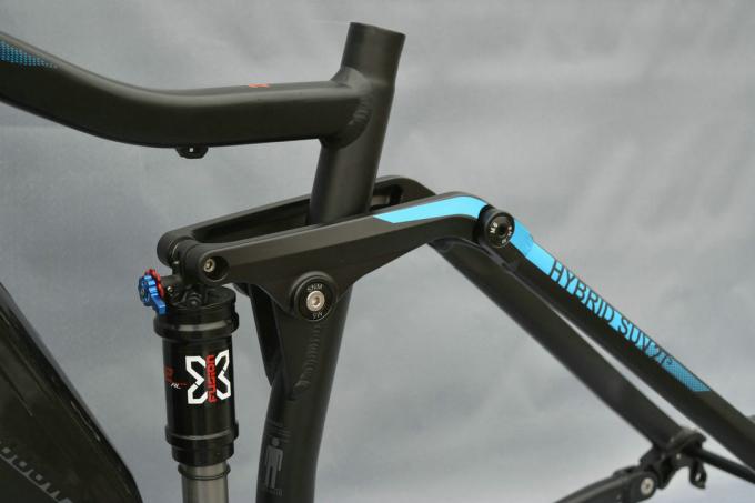 ebike mid drive frame