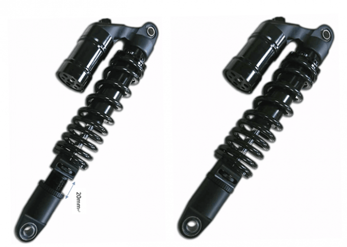 Hydraulic Coil Spring Shock With Piggyback Length Adjustable ATV/UTV Shock Absorber 0