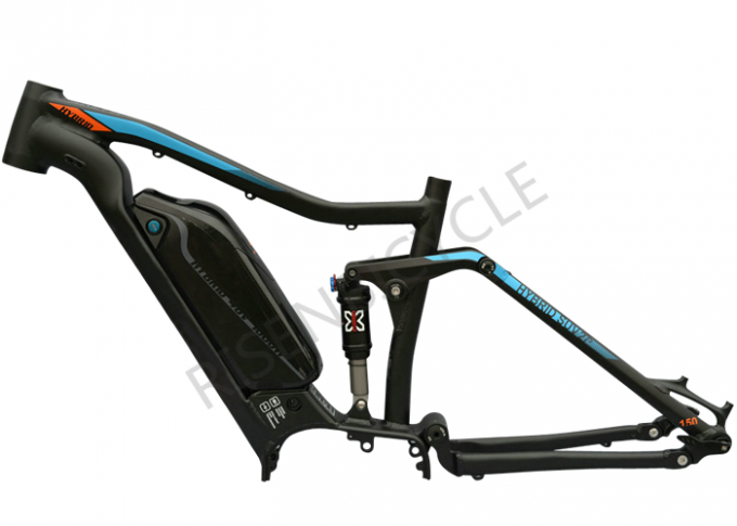 Boost 27.5er Electric Bike Frame w/ Bafang 1000w  Aluminum Alloy Suspension Mtb E-Bike 2