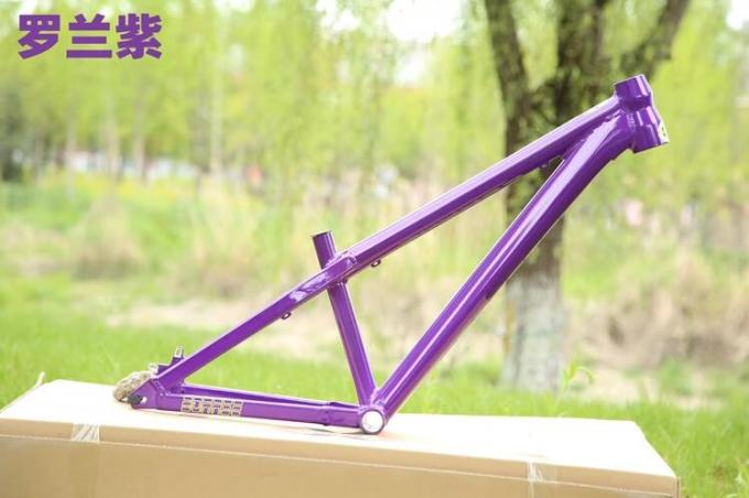 Chinese Cheap Aluminum Dirt Jumper 4X BMX Bike Frame Horizontal Dropout Mountain Bicycle Hardtail Frame 5