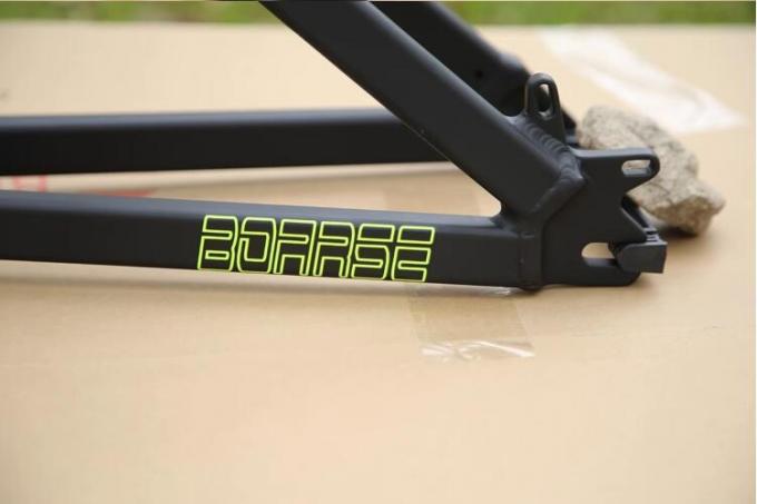 Chinese Cheap Aluminum Dirt Jumper 4X BMX Bike Frame Horizontal Dropout Mountain Bicycle Hardtail Frame 14