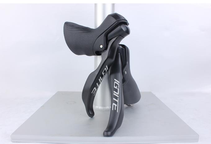 9-Speed Road Bicycle Shifting Handle Brake Lever Derailleur Manual Lever Black Color 5