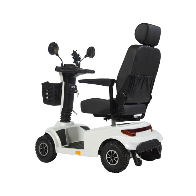 450W Motor Standard Size Off-Road 4 Wheel Electric Mobility Scooter For Adults Without Battery White 1