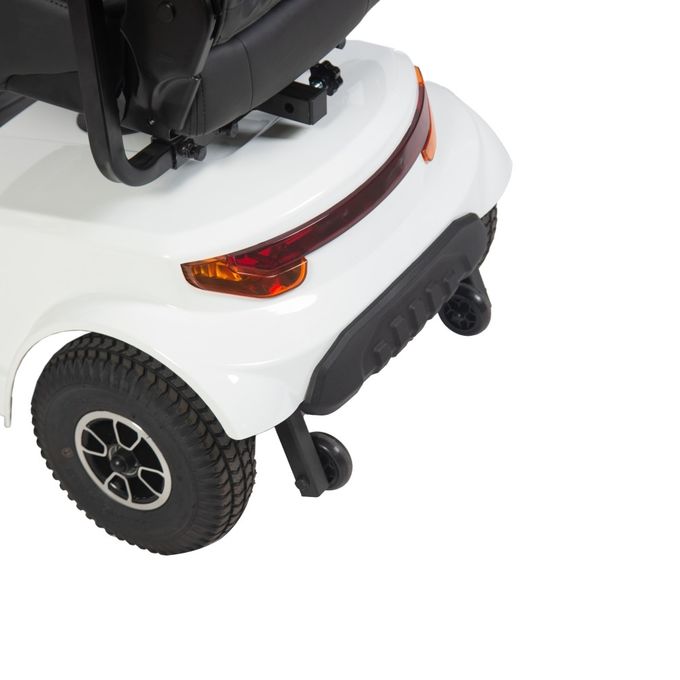 450W Motor Standard Size Off-Road 4 Wheel Electric Mobility Scooter For Adults Without Battery White 3
