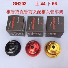 China GINEYEA bicycle tapered cnc bear headset upper 1-1/8&quot; lower 1-1/2&quot; for 44mm-headtube frame supplier