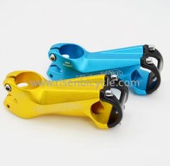 China Bicycle Alloy Stem Customized Logo OEM for XC bike +-17 degree 80/90/100mm length Diameter 31.8mm supplier