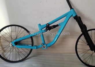 China 24er Full Suspension Mountain Bike Frame Junior Softtail Mtb Bicycle supplier