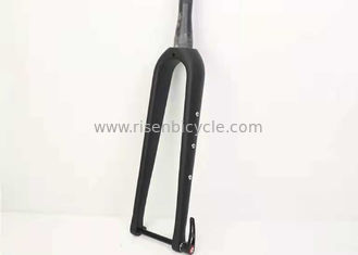 China 700x50c Carbon Gravel Bike Fork, Lightweight Rigid Fork 100x12 Flat Mount Disc supplier