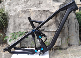 China 27.5er Enduro Full Suspension Frame Aluminum Mountain Bike Frame 164mm S/M/L OEM MTB supplier