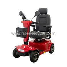 China Newly 450W Four Wheel Outdoor Electric Scooter Shopping Scooter with Mdr Approval Red supplier