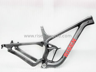 China Boost 27.5+/29er Enduro Carbon Full Suspension Frame Mountain Bike 148x12 supplier