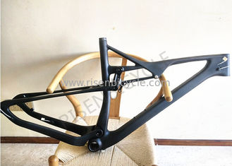 China 27.5er Boost XC Full Suspension Carbon Bike Frame 110mm Travel 148x12 dropout Mountain Mtb supplier