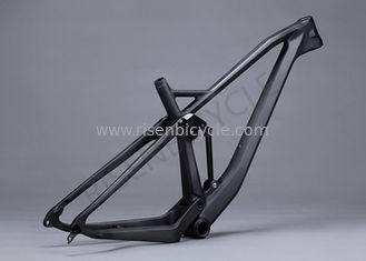 China 27.5er Boost/ 29er XC Full Suspension Carbon Bike Frame 148x12 Dual Shock Option supplier