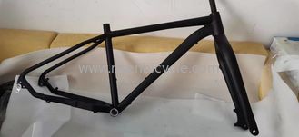 China Bicycle Parts 26er Aluminum Fat Bike Frame 197X12 dropout 120mm BB Disc Brake Snow Bike supplier