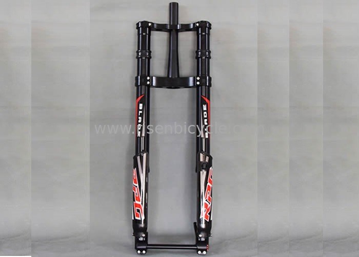 26/27.5er Inverted Fat Bike Suspension Fork 203mm Travel 150x15mm thruaxle