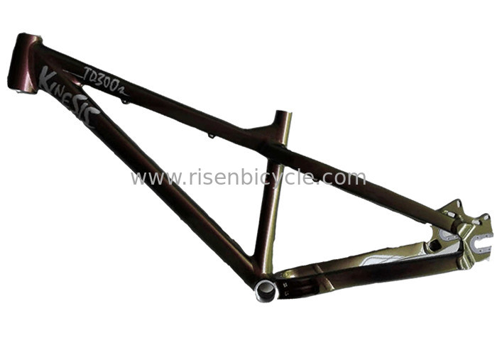 26er Aluminum BMX Dirt Jump Bike Frame Strengthened 100120mm Travel