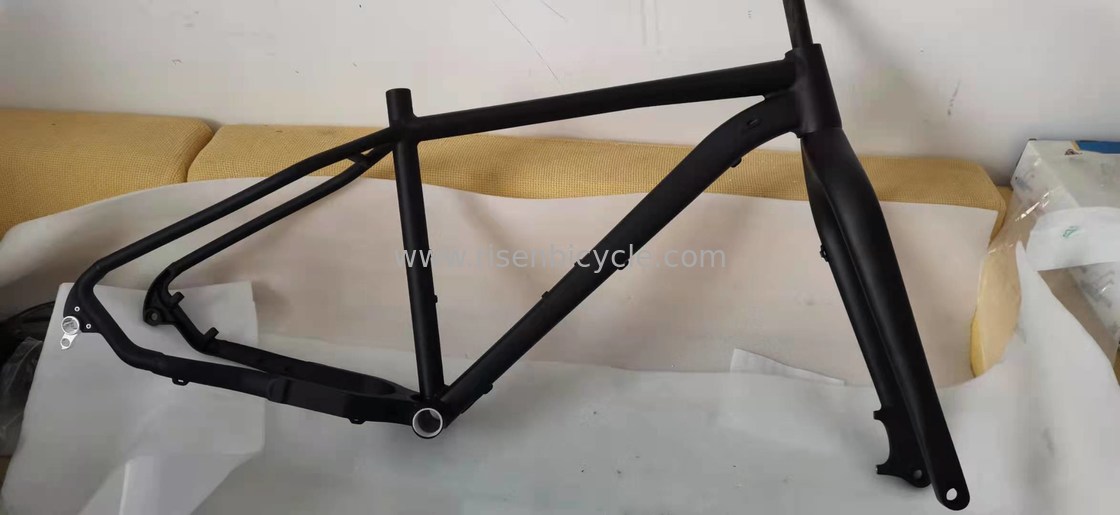 Bicycle Parts 26er Aluminum Fat Bike Frame 197X12 dropout 120mm BB Disc Brake Snow Bike