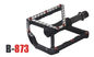 CNC Big Platform Pedal of Bicycle 3 sealed bearings with replaeable grip pins Shimano Saint supplier