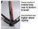 Scandium Aluminum Bike Frame Aero Road Racing Frame Lightweight All Sizes OEM supplier