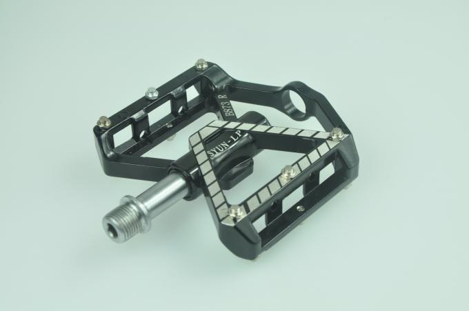 CNC Big Platform Pedal of Bicycle 3 sealed bearings with replaeable grip pins Shimano Saint 1