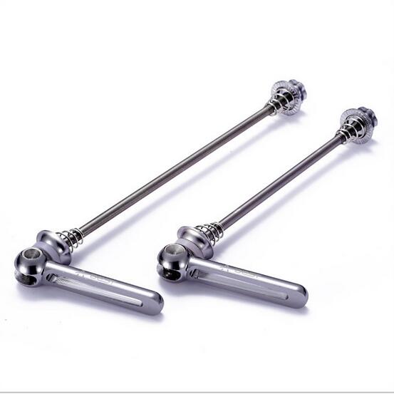 Light Weight Titanium Quick Release  Front 75/100 Rear 130/135mm for mtb and road bicycle 1