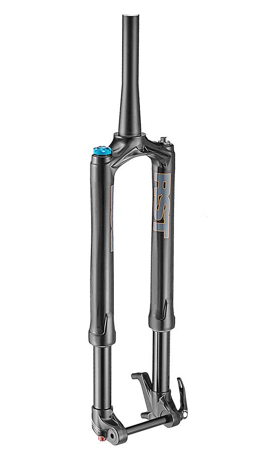 29/27.5 Plus  Inverted Air Suspension Fork of MTB bike RST REBEL 15qr  Travel 100-130mm 1