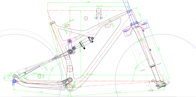 bike frame 27.5 size