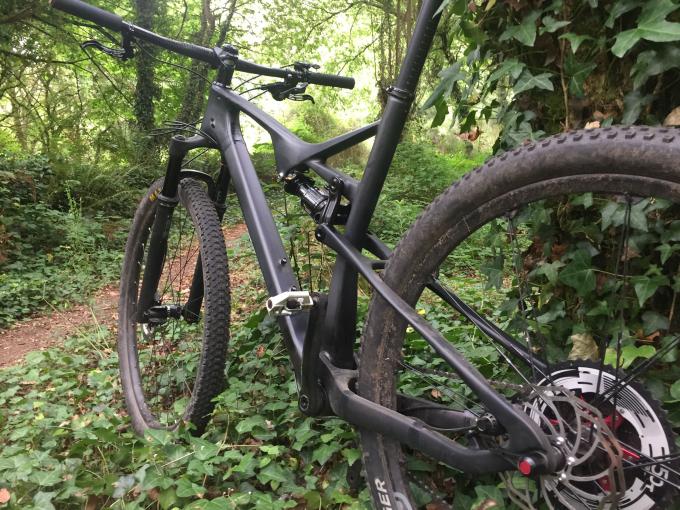 29er XC Full Suspension Carbon Bike Frame 27.5 Plus Carbon Mountain