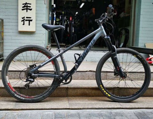 Muscle Type Slope/Dirt Jump MTB frame SPF 26"/27.5" Hard Tail Aluminum Alloy AM Frame QR/Thru-axle Dropout Converted 12