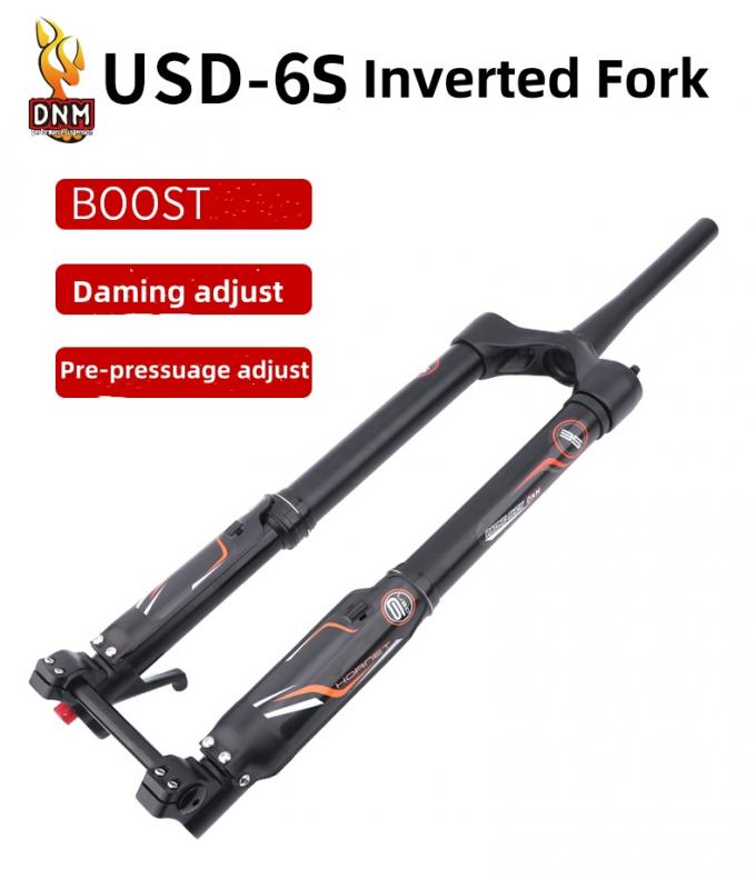 Dnm USD-6s Enduro Moutain Bike Inverted Air Suspension Fork Front Suspension Forks 160mm Travel 0