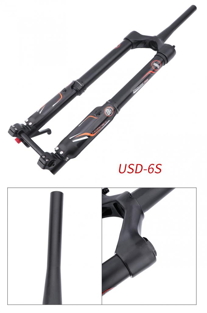 Dnm USD-6s Enduro Moutain Bike Inverted Air Suspension Fork Front Suspension Forks 160mm Travel 3