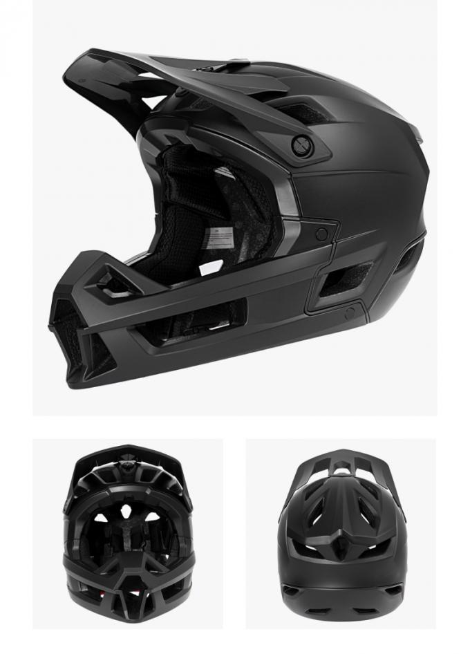 Detachable Brim Helmet with L 830g Weight for Performance and Comfort Black 6