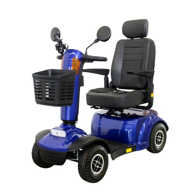Disabled Electric Scooter 4 Wheel Elderly Light Handicapped Travel Mobility Scooter Medium Size 2