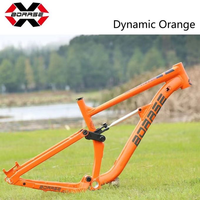 Aluminum Alloy Enduo Full Suspension Frame for 27.5 Inch Wheels Compatibility 5